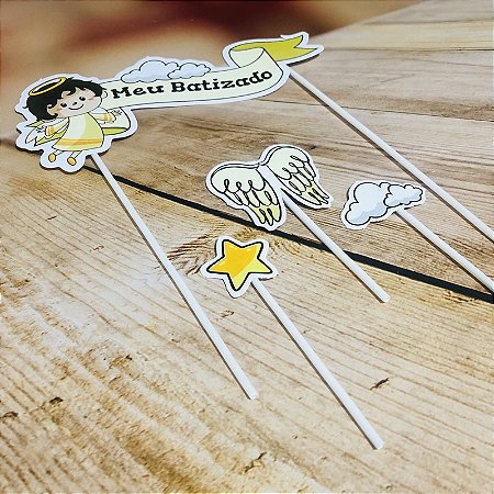 Topo De Bolo Meu Batizado 96.17 (Nc Toys)