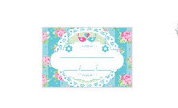 50 TAGS  LEMBRANÇINHAS LINHA JARDIM   27.10   (NC TOYS)