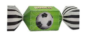 10 Caixa Bala Lembrancinha Festa Bola Gol  116.5 (Nc Toys)
