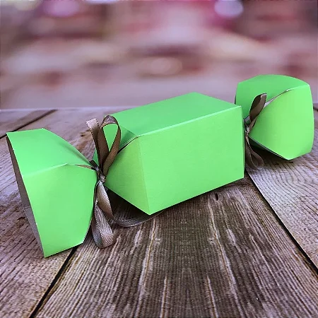 10 Caixa Bala Lembrancinha Festa Verde Limão Neon 8.23 (Nc Toys)