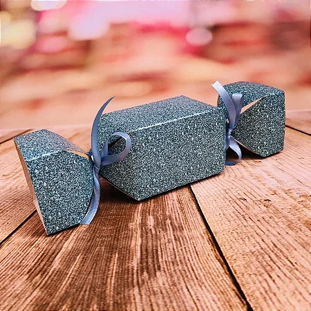 10 Caixa Bala Lembrancinha Festa Imitação Glitter Verde 8.54 (Nc Toys)