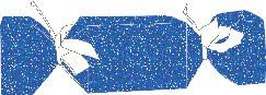 10 Caixa Bala Lembrancinha Festa Imitação Glitter Azul 8.53  (Nc Toys)