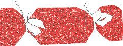 10 Caixa Bala Lembrancinha Festa Imitação Glitter Vermelho  8.51  (Nc Toys)