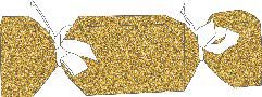 10 Caixa Bala Lembrancinha Festa Imitação Glitter Ouro  8.74 (Nc Toys)