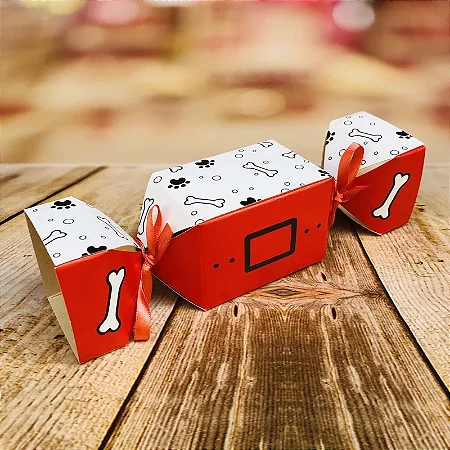 10 Caixa Bala Lembrancinha Festa Pets 71.4 (Nc Toys)