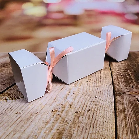 10 Caixa Bala Lembrancinha Festa Branco 8.17 (Nc Toys)