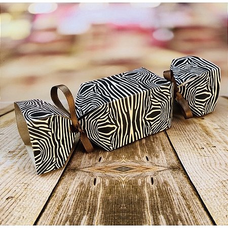 10 Caixa Bala Lembrancinha Festa Zebra 8.9 (Nc Toys)