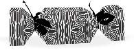 10 Caixa Bala Lembrancinha Festa Zebra  8.9 (Nc Toys)