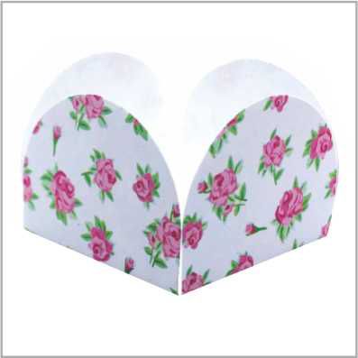 50 FORMINHAS TEMA FLORAL 11 PARA DOCES 4 PÉTALAS 3,3X3,3X2,2  48.1 (NC TOYS SIMPLES)