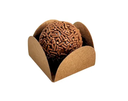 50 Forminhas Kraft Para Doces 4 Pétalas 3,3X3,3X2,2 10.90 (Nc Toys Simples) pedido 744