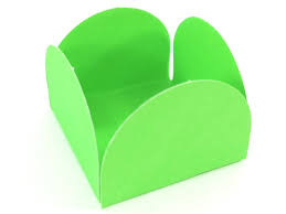 50 Forminhas Verde Limão Para Doces 4 Pétalas G 4X4X2.7 ( 55.7 ) Nc Toys G