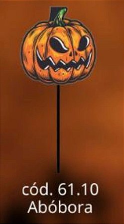 10 Palito Decorativo Halloween Abóbora  61.10  ( Nc Toys )