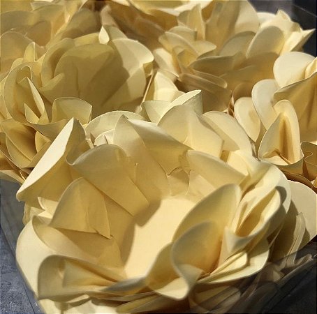 40 Forminhas Para Doces Finos Style Pêssego