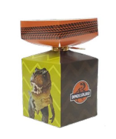 8 CAIXA LEMBRANCINHA MEIA BALA FESTA DINOSSAURO  87.9 (NC TOYS MEIA BALA CAIXA )