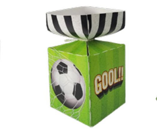 8 CAIXA LEMBRANCINHA MEIA BALA BOLA GOL 116.13 (NC TOYS MEIA BALA)