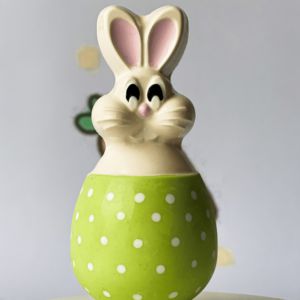 Forma Silicone Bwb Coelho Dentro Do Ovo De Páscoa 150G Cód-10222 (Bwb Especial)  (BWB PASCOA)