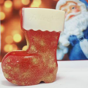 Forma Bwb Bota Feliz Natal 3 Partes C/ Silicone 80G Cod-128 (Bwb Especial)
