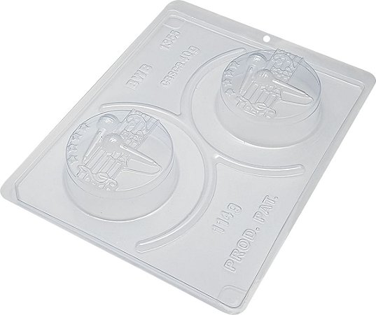 Forma Bwb Pão De Mel Nota Musical 3 Partes C/ Silicone 114G Cod-1355 (Bwb Especial)