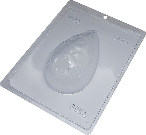Ovo Bicudo Detalhado 2 Forma  Bwb Com Silicone 350G 3 Partes Cod-9864 (Bwb Especial)  (BWB PASCOA)