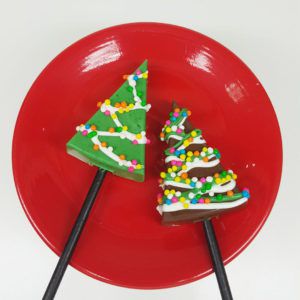 Forma Bwb Paleta Gourmet Triangulo Natal 3 Partes C/ Silicone 60G Cod-9889 (Bwb Especial)
