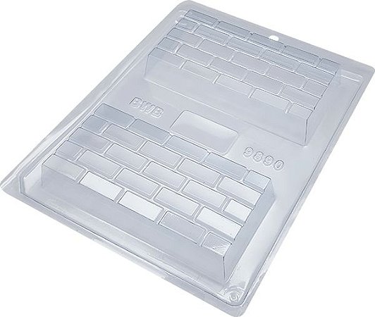 Tablete Tijolinho Forma Bwb Com Silicone 260G 3 Partes Cod-9890 (Bwb Especial)