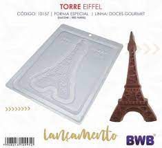 Forma Bwb Torre Eiffel Festa Paris 3 Partes C/ Silicone 110G Cod-10157 (Bwb Especial)