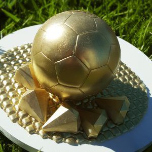 Forma Bwb Bola Futebol 300G 3 Partes C/ Silicone Cod-810 (Bwb Especial)