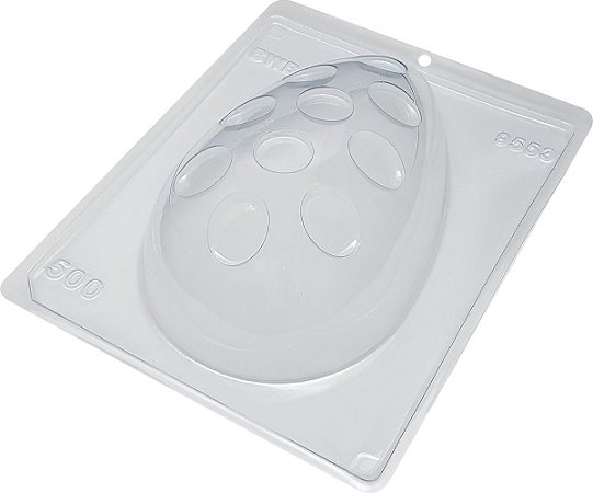 Forma Bwb Silicone Ovo Vazado Bolinha 500G 3 Partes Cod-9553 (Bwb Especial)  (BWB PASCOA)