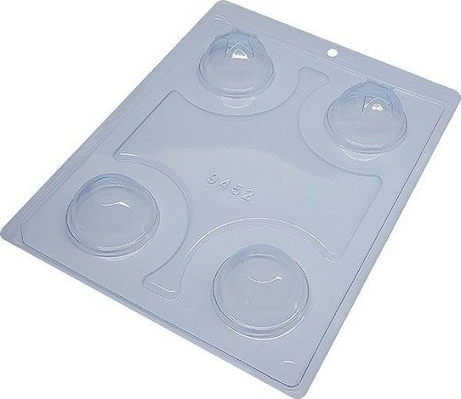 Esfera Com Estrela 50Mm Forma Bwb Com Silicone 3 Partes 60G Cod-9452  (Bwb Especial)