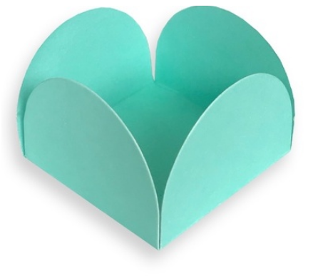 50 Forminhas Para Doces Azul Tiffany 4 Pétalas 10.93 Nc Toys Simples comprado 120