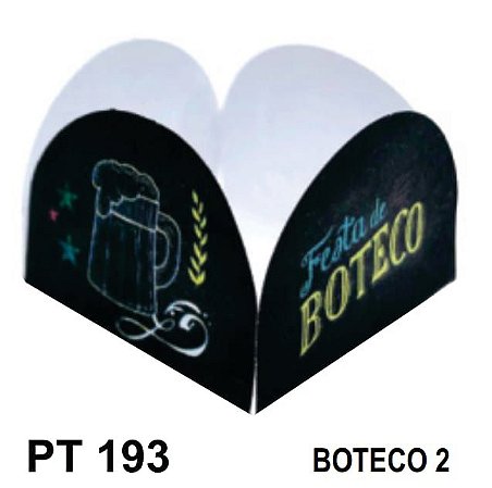 50 Forminhas Para Doces Tema Boteco 4 Pétalas  76.3 (Nc Toys Simples)