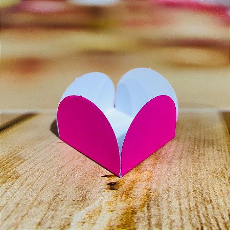 50 Forminhas Para Doces Rosa Chiclete 4 Pétalas 10.92 (Nc Toys Simples)