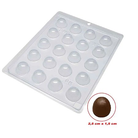 Forma Bwb Simples Bombom Liso Pequeno 8G Cod:BWB727 ( BWB SIMPLES )