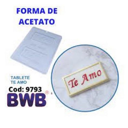 Forma Bwb Simples Tablete Te Amo Cód. 9793  ( BWB SIMPLES )