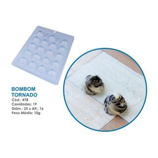 Forma Bwb Simples Bombom Tornado 10G Cód. BWB478 ( BWB SIMPLES )