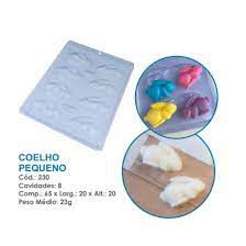 Forma Bwb Simples Coelho Pequeno 23G Cód. 230 ( BWB SIMPLES )  (BWB PASCOA)