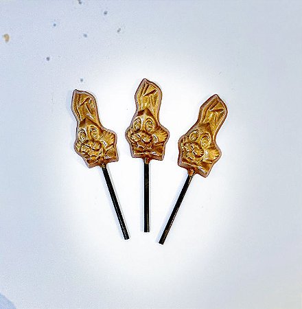 Forma Bwb Simples Pirulito Coelho Dentão 15G Cód. 222 ( BWB SIMPLES )  (BWB PASCOA)