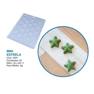 Forma Bwb Simples Mini Estrela Cód. 9297  ( BWB SIMPLES )