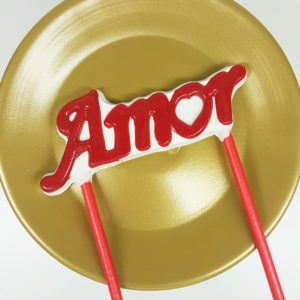 Forma Bwb Simples Topo De Bolo Amor Cód. 9998  ( BWB SIMPLES )