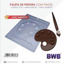 FORMA BWB SIMPLES PALETA DE TINTA COM PINCEL 110G CÓD. 9774