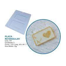 Forma Bwb Simples Placa Retangular 72G Cod:BWB719 ( BWB SIMPLES )