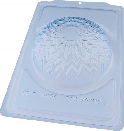 Forma Bwb Sp Bolo Textura Chevron Silicone 3 Partes Profissional Cod-3654 (Sp Especial)