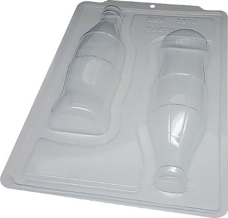 Forma Bwb Sp Garrafa Coca 600 Ml Silicone 3 Partes Profissional Cod-3574  (Sp Especial)