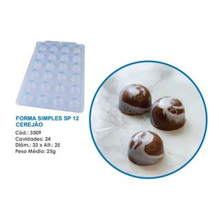 FORMA BWB SP SIMPLES 12 - CEREJÃO SP 25G COD-3509