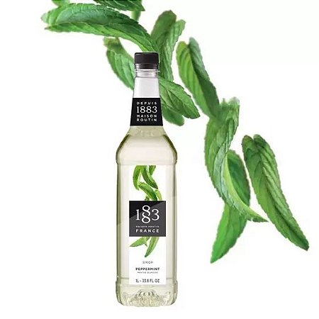 Xarope Menta 1883 1 Litro Maison Routin Francês Flavors