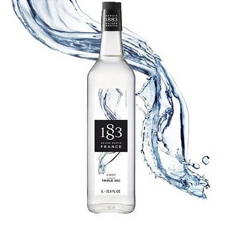 Xarope Trilple Sec 1883 1 Litro Maison Routin Francês Flavors
