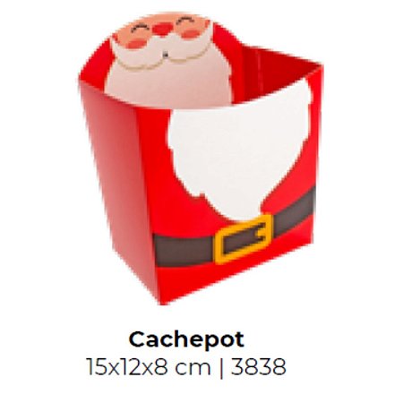 10 Cachepot 3838 Noel (Natal Ideia)