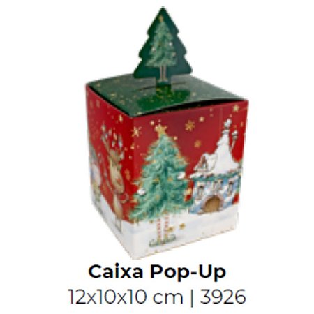 10 Caixa Pop-Up 3926 Polo Norte (Natal Ideia)