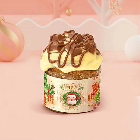 10 Cinta Para Panetone 500g Linha Jingle Bell 2215 (Natal Jango)
