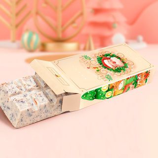 10 Caixa Natal Para Barra 300G Linha Jingle Bell 16,5X8,5X3,3 (Natal Jango)
